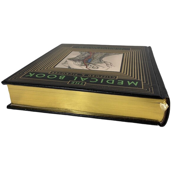 THE MEDICAL BOOK Brand New Clifford Pickover, Gold Gilt Pages Pristine Condition - Picture 3 of 12
